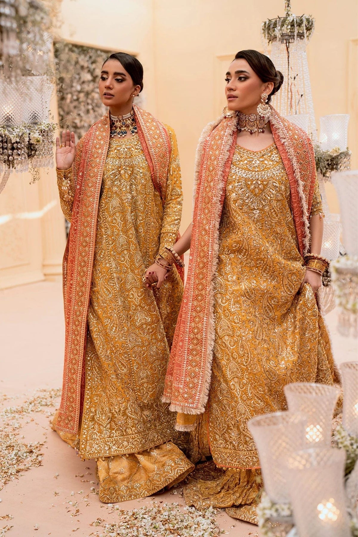 Pakistani Wedding Gharara Sharara Suits