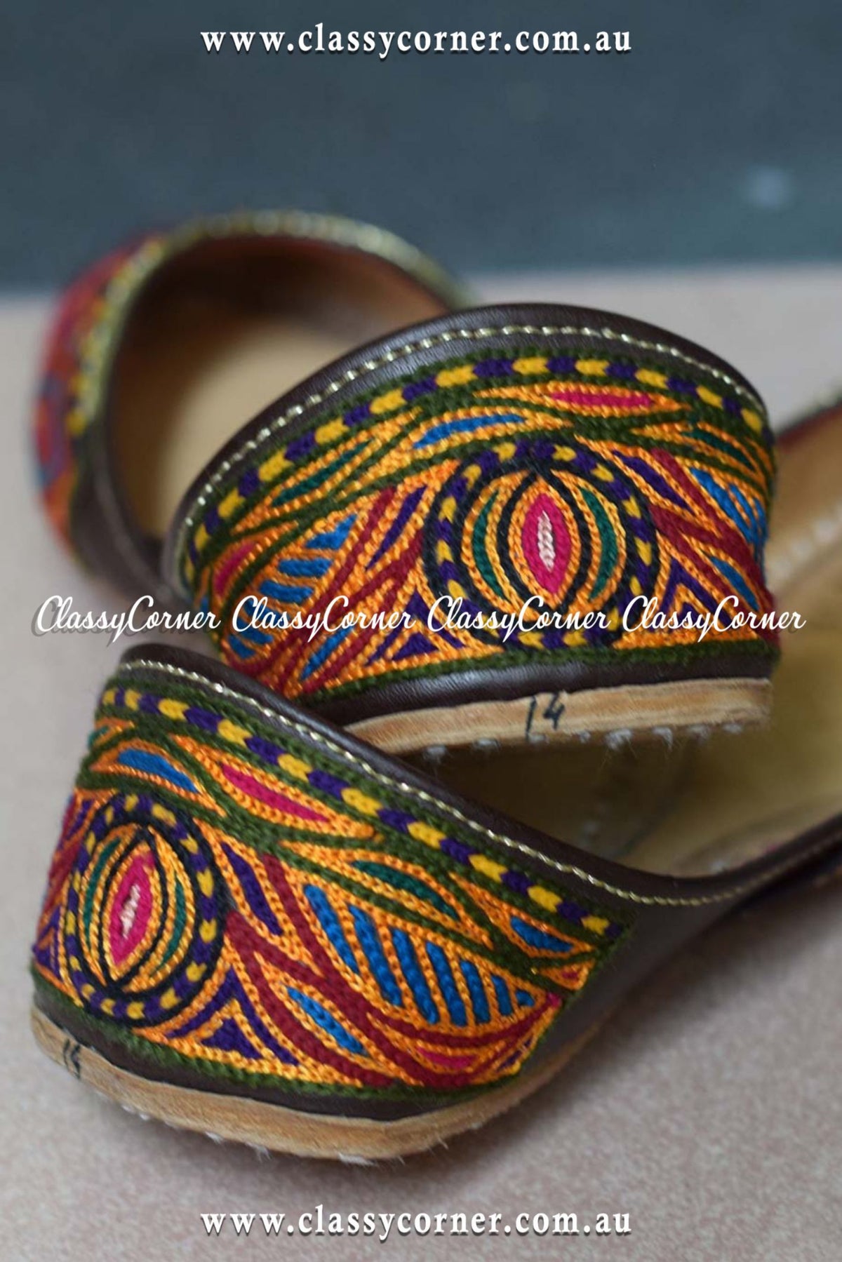 Embroidered Khussa - Classy Corner