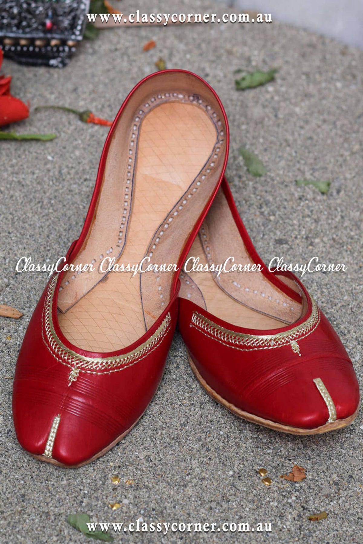 Pure Leather Khussa - Classy Corner