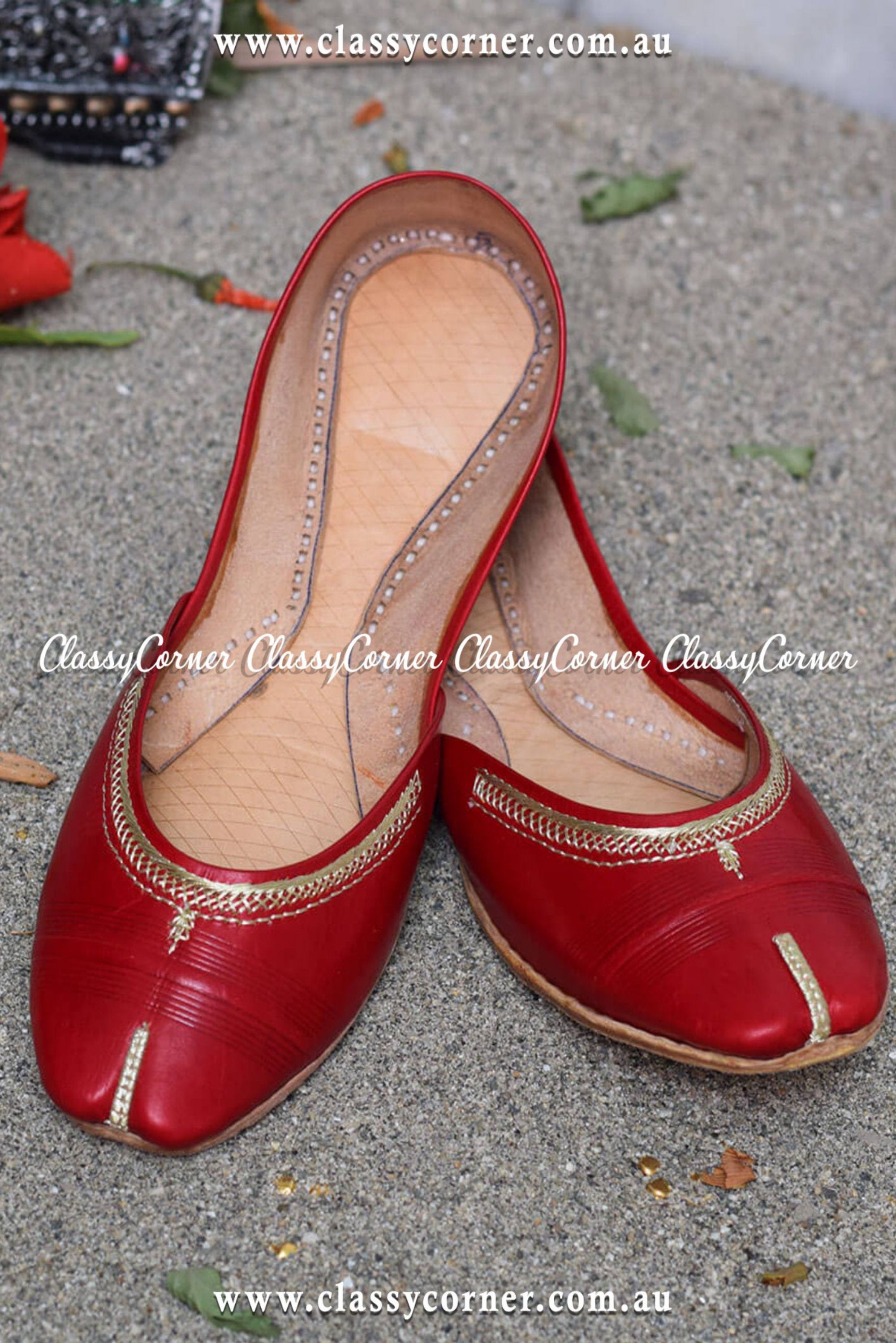 Pure Leather Khussa - Classy Corner