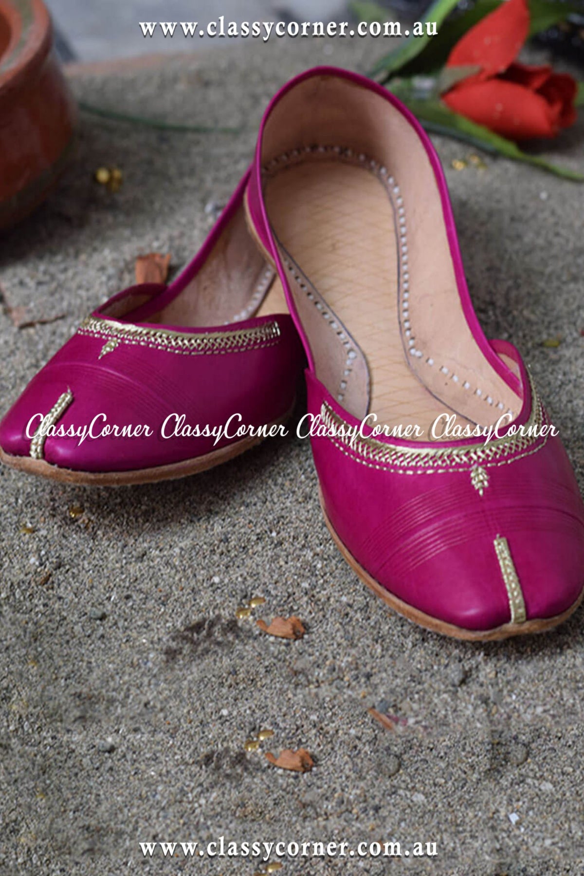 Pure Leather Khussa - Classy Corner