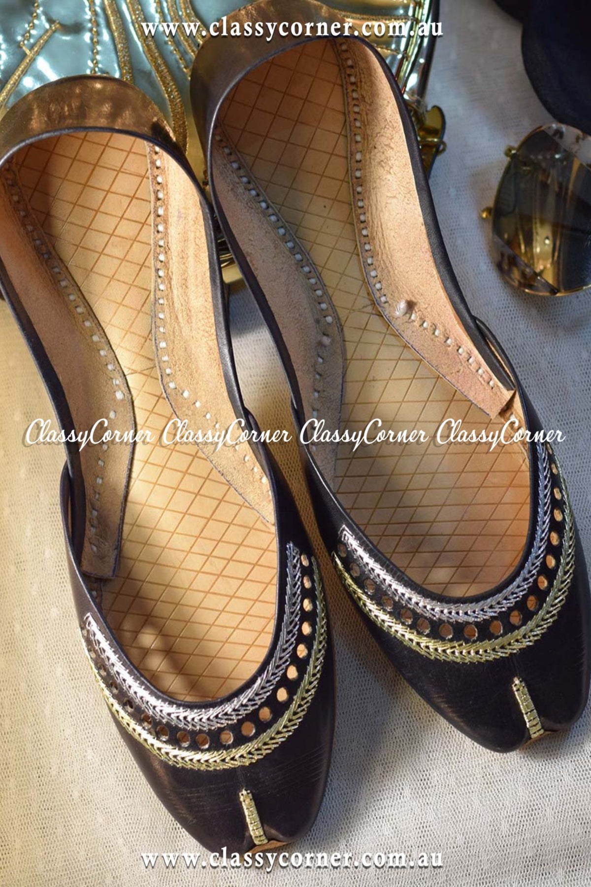 Casual Leather Khussa - Classy Corner