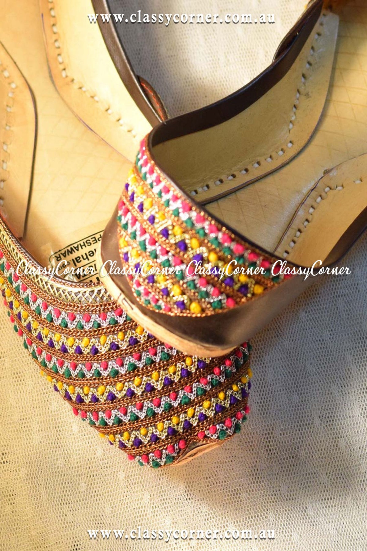 Multicolor Formal Khussa - Classy Corner